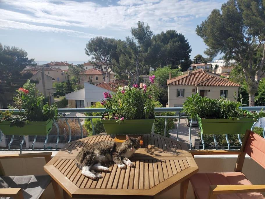 Lou Beach Home 75 M2 A 300 M De La Plage Avec Vue Mer La Ciotat Exterior photo